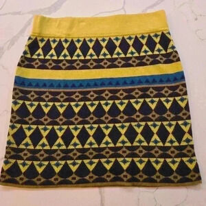 Chelsea & Violet Womens Sweater Knit Mini Skirt Size medium
